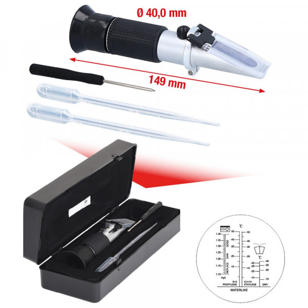 KS TOOLS Refraktometer Kühlflüssigkeit /