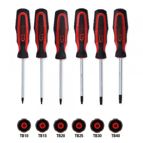 KS TOOLS ERGOTORQUEplus Schraubendreher-Satz,