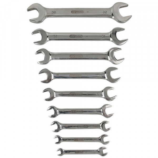 KS TOOLS Doppelmaulschlüssel-Satz, 9-tlg.