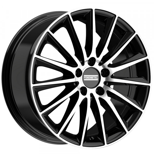 Fondmetal Aidon Felge Black Polished Glossy