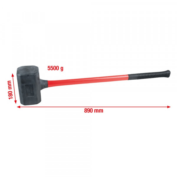 KS TOOLS Schonhammer, Kunststoff XL