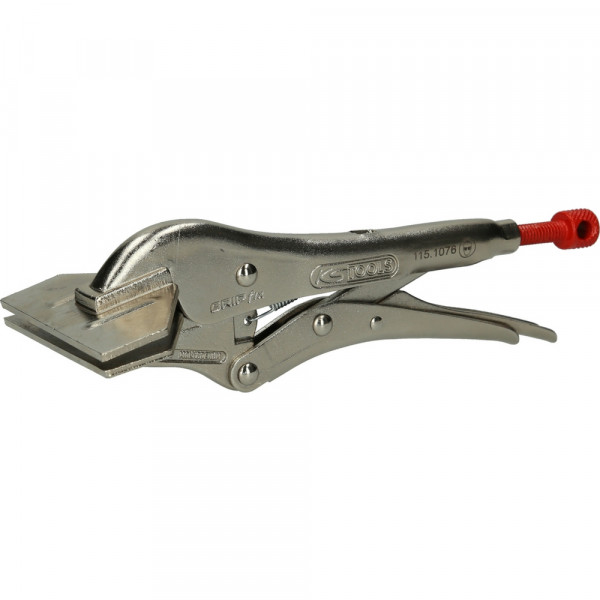 KS TOOLS Breitmaul-Flachbacken-Gripzange,210mm