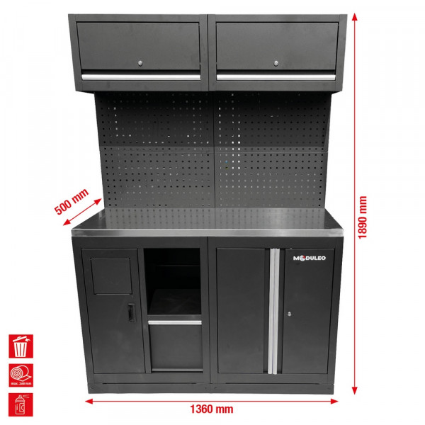 KS TOOLS Werkstatt-Schranksystem-