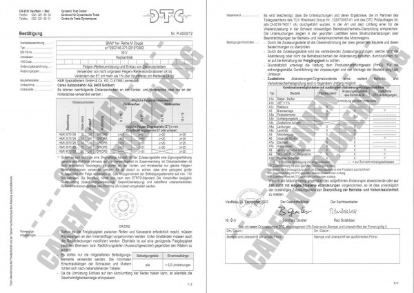 DTC-Gutachten P-4043/12 zu DR-Set