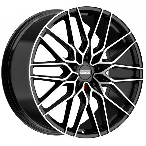 Fondmetal CRATOS Felge glossy black poliert