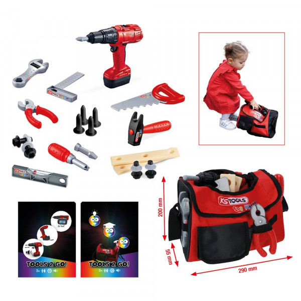 KS TOOLS Werkzeug-Satz mit Smartbag für