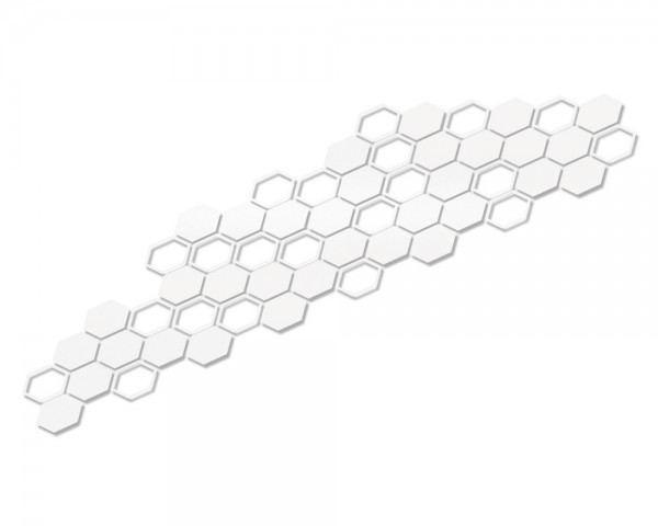 FOLIATEC Cardesign Sticker "HEXAGON"
