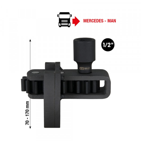 KS TOOLS 1/2" Motor-Durchdrehvorrichtung für