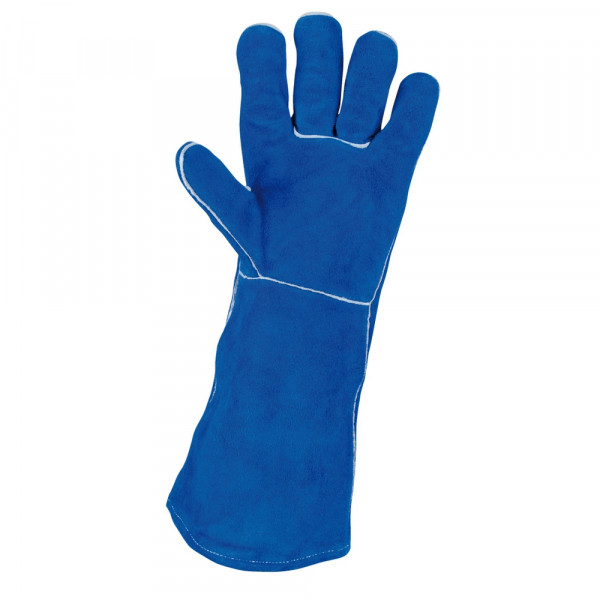 KS TOOLS Schweißer Lederhandschuhe (lang) XL