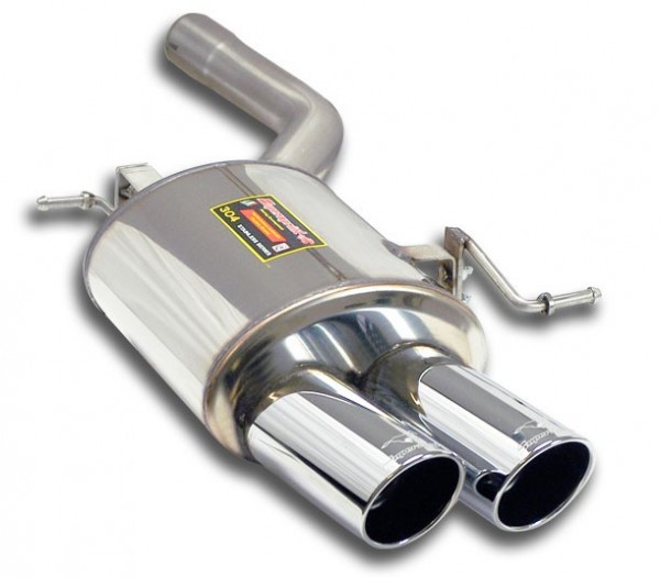 SUPERSPRINT ESD links rund 2x90mm INOX