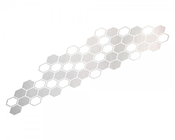 FOLIATEC Cardesign Sticker "HEXAGON"