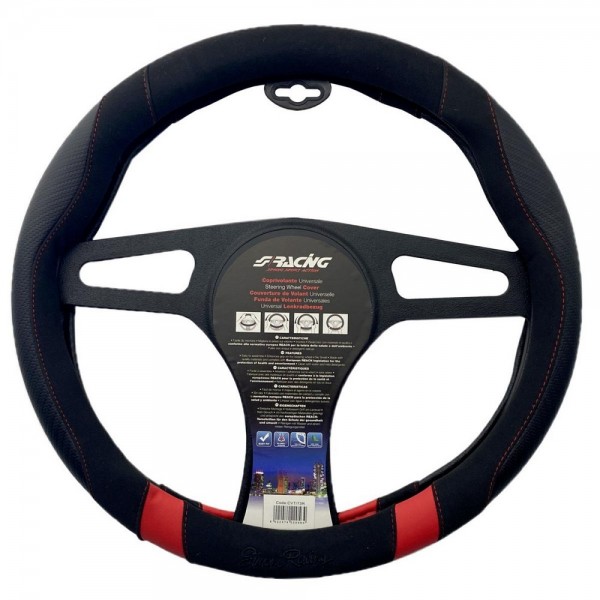 SIMONI RACING Lenkrad Überzug Good Vibe Red