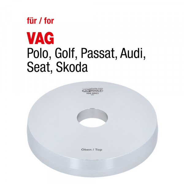 KS TOOLS Adapterplatte für VAG