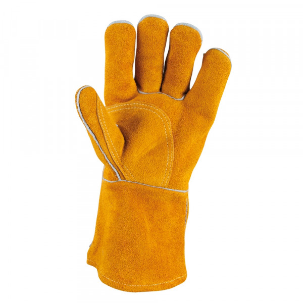 KS TOOLS Schweißer Lederhandschuhe FAMM XXL