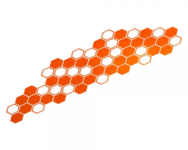 FOLIATEC Cardesign Sticker "HEXAGON"