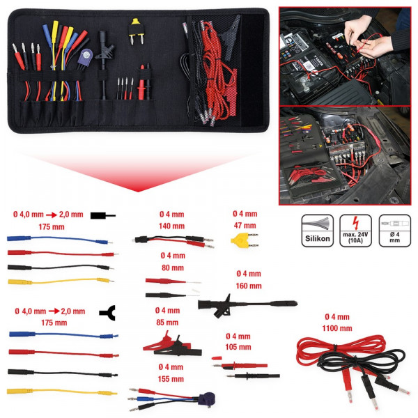 KS TOOLS 12/24V Diagnose Prüf- und
