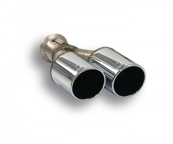 SUPERSPRINT Endrohr 2x80mm rund