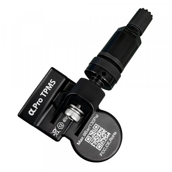 alpha.pro TPMS Sensor geschraubt