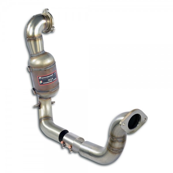 SUPERSPRINT Downpipe+Sport Met.kat. 100CPSI