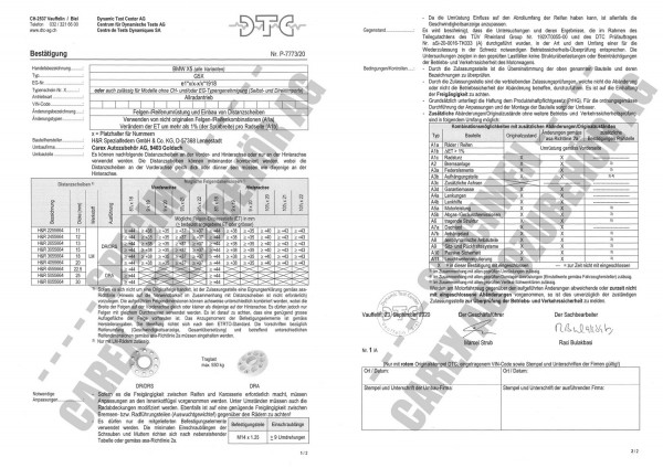 DTC-Gutachten P-7773/20 zu DR-Set
