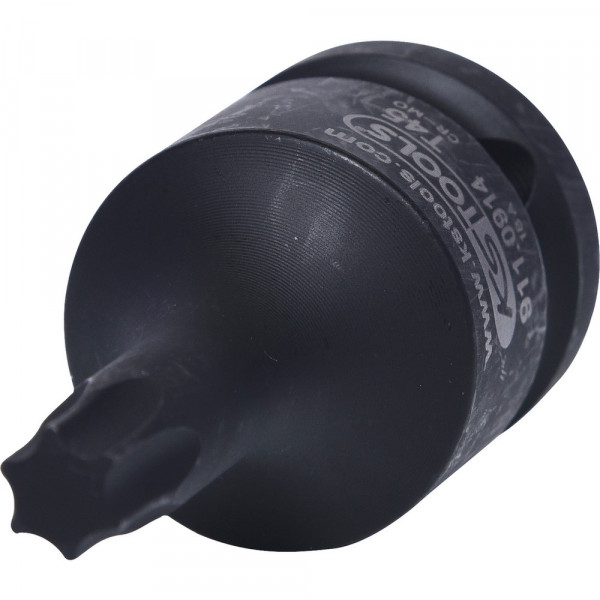 KS TOOLS 1/2" Kraft Bit-Stecknuss TX, T 45